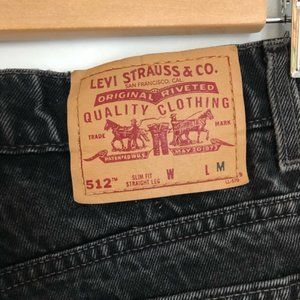 Black Vintage Levi's Jeans